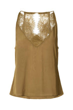 Load image into Gallery viewer, Jodie Sheer lace camisole, Hazelnut
