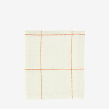 Load image into Gallery viewer, Kitchen towel 45x70 cm Offwhite/Tomato
