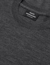 Laden Sie das Bild in den Galerie-Viewer, Merino Wool Contrast Jules Knit, Charcoal Melange

