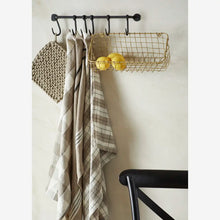 Load image into Gallery viewer, Striped kitchen towel, Taupe
