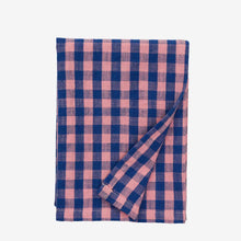 Laden Sie das Bild in den Galerie-Viewer, Checked kitchen towel, Blue/pink
