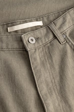 Load image into Gallery viewer, Korshavn Relaxed 5 Pocket Resist Dyed Twill, Vetiver
