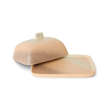 Load image into Gallery viewer, 70s ceramics butter dish breeze
