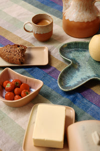 70s ceramics butter dish breeze