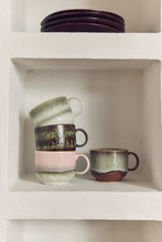 Load image into Gallery viewer, 70s ceramics tea cups odyssey (set of 2)
