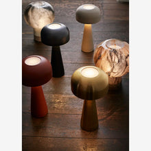 Load image into Gallery viewer, Rechargeable iron table lamp Dark rust
