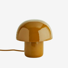 Load image into Gallery viewer, Enamel table lamp, Dark mustard
