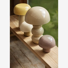 Load image into Gallery viewer, Enamel table lamp, Dusty lilac

