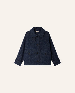 LEE VALLEY Coat, Denimwool