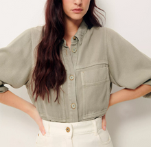 Load image into Gallery viewer, LEONE Overshirt Aqua Infused
