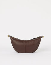 Load image into Gallery viewer, Leo Twisted Handle Chocolate Soft Grain Leather
