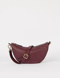 Leo Twisted Handle Dark Cherry Soft Grain Leather