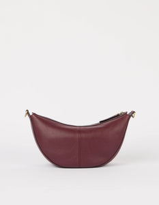 Leo Twisted Handle Dark Cherry Soft Grain Leather