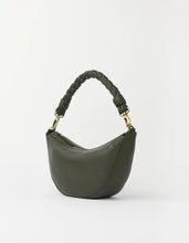 Laden Sie das Bild in den Galerie-Viewer, Leo Midi Twisted Handle, Moss Soft Grain Leather
