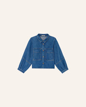 Laden Sie das Bild in den Galerie-Viewer, LEONE Overshirt, Denim Blue
