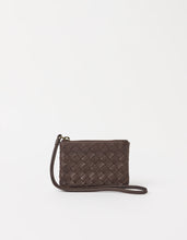 Laden Sie das Bild in den Galerie-Viewer, Lexi Mini, Chocolate Woven Soft Grain Leather
