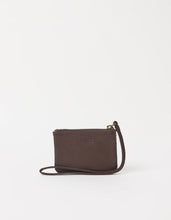 Laden Sie das Bild in den Galerie-Viewer, Lexi Mini, Chocolate Woven Soft Grain Leather
