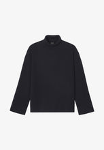 Load image into Gallery viewer, Louise high-neck sweater, Dark navy
