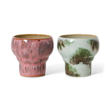 Load image into Gallery viewer, 70s ceramics lungo mugs (set of 2), expression
