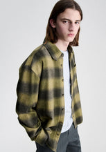 Load image into Gallery viewer, Malaury checked overshirt, Khaki
