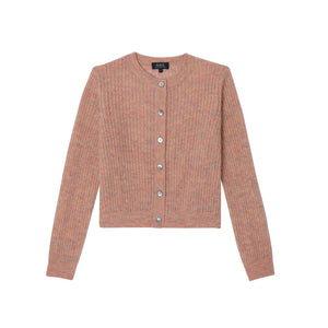 Maud Cardigan Pale rose