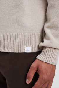 Norse Standard Merino Lambswool Sweater Oatmeal