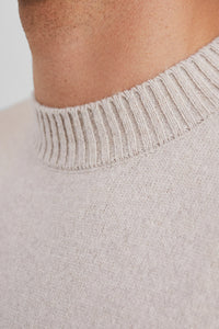 Norse Standard Merino Lambswool Sweater Oatmeal