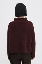 Load image into Gallery viewer, Mika Yak Funnelneck Sweater Burgundy
