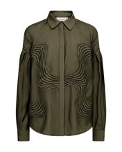 Laden Sie das Bild in den Galerie-Viewer, MOLLY shirt, Ivy green
