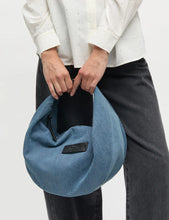 Load image into Gallery viewer, Morrigan Denim Crossbody Bag, Washed Blue
