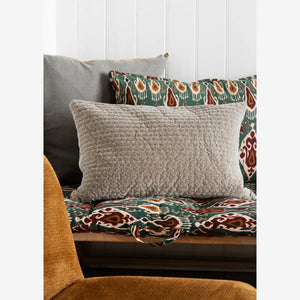 Printed cotton mattress 70x180, Green