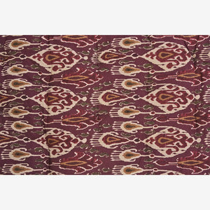 Printed cotton mattress 70x180, Fig/sand
