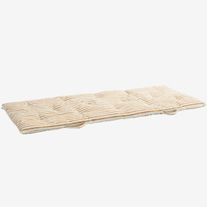 Striped cotton mattress 70x180 cm