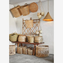 Load image into Gallery viewer, Water hyacinth baskets - Set of 3 pcs.
