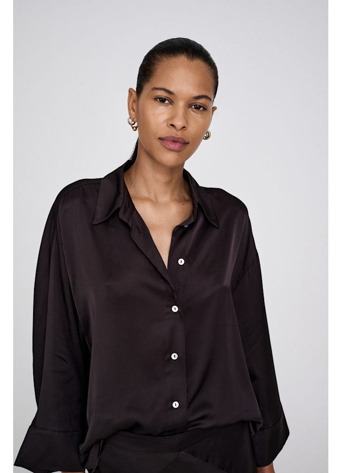 NOABELLE Lush full shirt, After dark