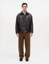 Laden Sie das Bild in den Galerie-Viewer, Rider Leather Norton Jacket, Brown
