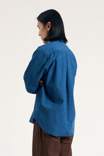 Load image into Gallery viewer, Ole Fatigue Cotton Tencel Shirt, Estate Blue
