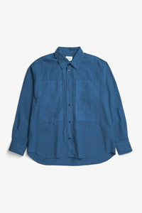 Ole Fatigue Cotton Tencel Shirt, Estate Blue