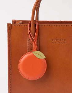 Orange Bag Charm, Tangerine