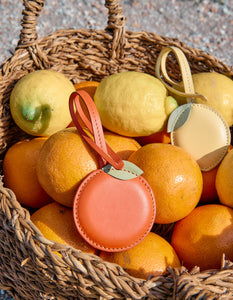 Orange Bag Charm, Tangerine