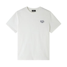 Load image into Gallery viewer, APC Rue Madame Standard T-Shirt White/Dark navy
