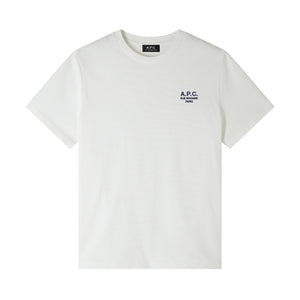 APC Rue Madame Standard T-Shirt White/Dark navy