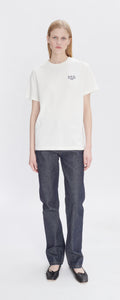 APC Rue Madame Standard T-Shirt White/Dark navy