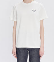 Load image into Gallery viewer, APC Rue Madame Standard T-Shirt White/Dark navy
