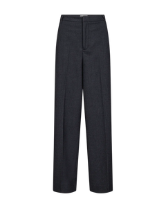 TAILOR High waist pants Med. Grey mel.