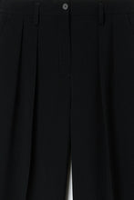 Laden Sie das Bild in den Galerie-Viewer, Paloma Draped Trousers, Schwarz

