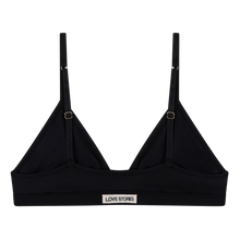 Laden Sie das Bild in den Galerie-Viewer, Parker Cotton bralette, Black
