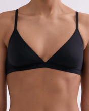 Laden Sie das Bild in den Galerie-Viewer, Parker Cotton bralette, Black
