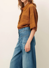 Load image into Gallery viewer, PAULO Polo shirt, Amber Brown
