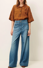 Load image into Gallery viewer, PAULO Polo shirt, Amber Brown
